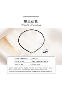 石墨烯賦能項鍊 (有莫桑石2粒) *買一送一 【付款後 3-5個工作天內發貨】