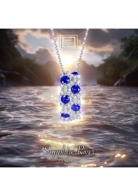 N2396 River Pendant with Necklace